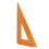 Woodworking Triangle Ruler 40x23cm | Engineering Plastic Carpenter Square 16