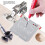 Aluminium Alloy Hinge Positioning Ruler Adjustable Margins 35mm Cabinets 4
