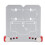 Aluminium Alloy Hinge Positioning Ruler Adjustable Margins 35mm Cabinets 12