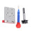 Aluminium Alloy Hinge Positioning Ruler Adjustable Margins 35mm Cabinets 10