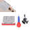 Aluminium Alloy Hinge Positioning Ruler Adjustable Margins 35mm Cabinets 13