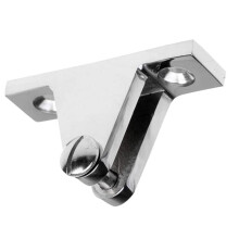 Zawias Pokładowy Ze Stali Nierdzewnej 316 do Mocowania Bimini, Osprzęt Morski, Polerowany na Lustro, 60 mm
