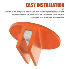 Almohadilla de Gato Magnética Universal, Adaptador de Gato de Soldadura de Pellizco Ranurado de Aluminio de 0,37", Adaptador de Riel de Marco de