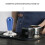 58mm blauer Aluminium-Tamper mit ergonomischem Griff 5