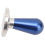 58mm blauer Aluminium-Tamper mit ergonomischem Griff 16