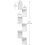 5 Tier Floating Corner Shelves Wooden Storage Display Shelf Units Wall Mount 4