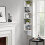 5 Tier Floating Corner Shelves Wooden Storage Display Shelf Units Wall Mount 7