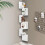 5 Tier Floating Corner Shelves Wooden Storage Display Shelf Units Wall Mount 9