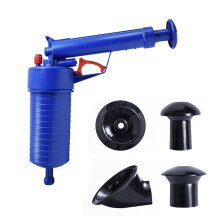 Air Plunger for Toilet, Blue, ABS, 27.5x28cm
