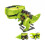 Problem Solving Solar Powered Robot Kit, Energy Conservation STEM Projects DIY Building Kit Featuring Creative Thinking and Hands-on Learning for 2