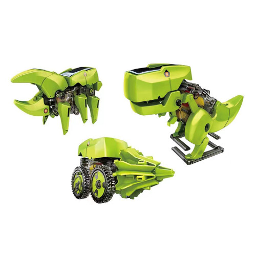 Problem Solving Solar Powered Robot Kit, Energy Conservation STEM Projects DIY Building Kit Featuring Creative Thinking and Hands-on Learning for 2