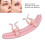 Séparateur d'extensions de cils en silicone rose réutilisable 5