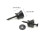 2er Set Strap-Lock-Pins 1,2  1,2  1 cm Schwarz/Silber 2