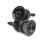 2er Set Strap-Lock-Pins 1,2  1,2  1 cm Schwarz/Silber 3