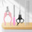 4pc Pet Grooming Kit: Clipper, Scissors, Comb, File 7