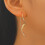 (Gold) Vintage Silver Hypoallergenic Stud Earrings 5