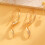 (Gold) Vintage Silver Hypoallergenic Stud Earrings 6