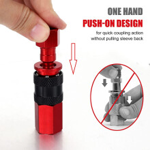 25Pieces 1/4Inch NPT Air Coupler and Plug Kit,Quick Connect Air Fittings,Industrial Aluminum Quick Connect,Connector Set