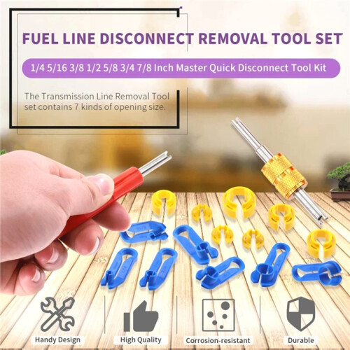 Remove Fuel  Replacement Tool Auto Fuel  Angled Disconnect Set Tool Air-Conditioning Oil Pipe Quick Removal Tool 1