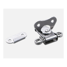 304 Stainless Steel Draw Butterfly with Keeper and Spring Twist Lock for Case, Assembling Boxes, (6 Pieces)