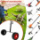 Lawn Mower Support Wheel Backpack Weeder Handheld Support Frame Portable Support Wheel Lawn Mower Auxiliary Wheel 5