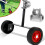 Lawn Mower Support Wheel Backpack Weeder Handheld Support Frame Portable Support Wheel Lawn Mower Auxiliary Wheel 6