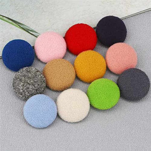 Cover Button Kit with 5 Different Size Buttons & Tools, DIY Fabric Button with Maker, 100 Button Sets & 5 Tools 1