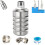 1/2Inch 3/4Inch Water Float Valve, Stainless Steel Fully Automatic Water Level Control, Automatic Water Level Controller 6