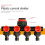 4 Way Hose Splitters for Automatic Watering Water Pipe Linker Timer Garden Water Irrigation Tool 6