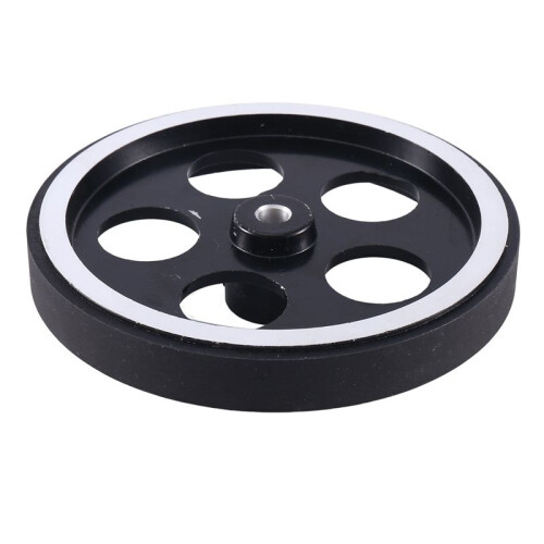 300 Mm X 6 Mm Industrielles Aluminium-Gummi-Mess-Encoder-Messrad für Industrielle Encoder