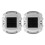 Reusable Solar Road, 2Pcs 6 LED Stud Lights Ground Garden Lawn Path Deck Dock White Warning Lights(2Pcs) 7
