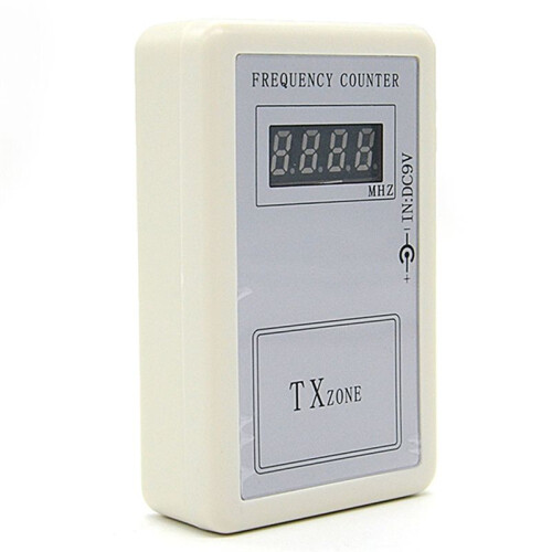 Frequency Counter Indicator Detector Cymometer Remote Control Transmitter Frequency Meter Scanner Wavemeter 250-450MHZ 1