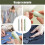 6-Teiliges Nahttrenner-Set, 2-In-1-Nadeleinfädler, Nahttrenner, Einfädler und Nahtlöser, Nahttrenner-Werkzeug, Nadeleinfädler 4