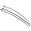 100 x 2.5mmx150mm Self-Lock Electric Cable Zip Cord Fixed Cable Ties Black 5