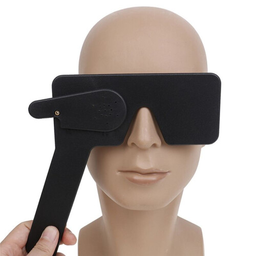 Eye Shield for Vision Test and Optometry Eye Shield Eye Shield Spoon Eyesight Adjustment Ruler