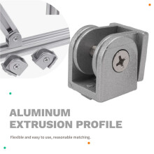 2 Pcs Aluminum Alloy Pivot Joint for Aluminum Extrusion Profile 2020 Series Flexible Pivot Joint 2020 Aluminum Profile