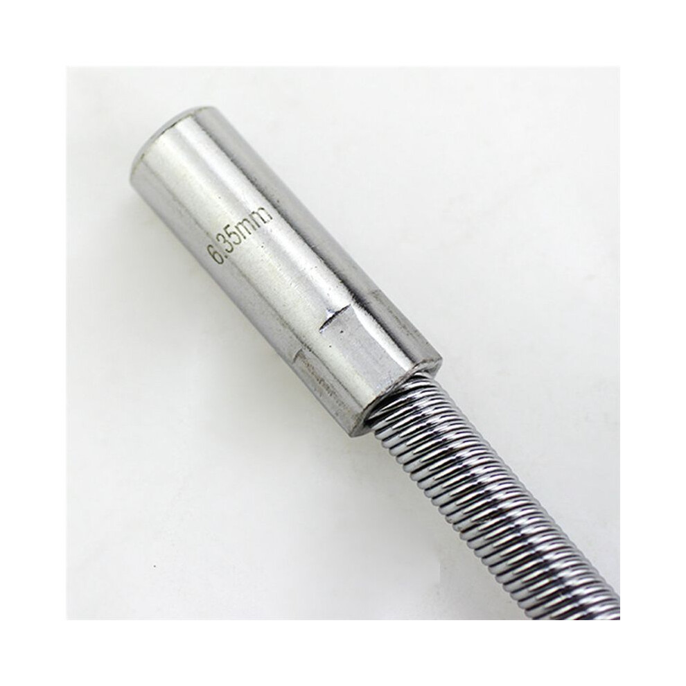 1Set 7Mm 6.35Mm Hoop Elastic Soft Rod Flexible Socket, Screwdriver Nut Driver Disassembly Repair Hand Tool Tighten Hoop 4712934214915