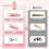 (Pink) 50PCS Plastic Photo Clips, Solid Color Card Making Clips 3