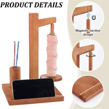 1 Set Garenhouder voor Breien Garenhouders met Telefoonhouder Haakhouders Garen Draadhouder Houder voor Breiliefhebbers