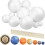 Solar System Project Kit, Planet Model Crafts 28 Mixed Sized Polystyrene Spheres Balls for School Science Projects 5
