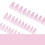 Pink Cat Eye Nail Tips, Natural & Unbreakable 2