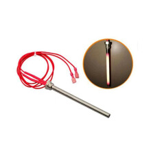 300W 220V Lgniter Hot Rod Wood Pellet Heating Tube Stainless Steel Anti-Rust Fireplace Grill Stove Part