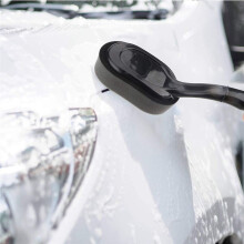 Applicateur de Brillance pour Pneus, Tampon Applicateur de Pansement pour Pneus, Applicateur D'Éponge pour Pneus, Éponge Incurvée pour Détails de