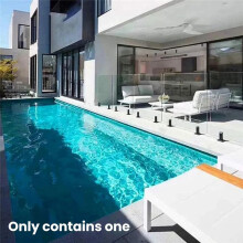 304 Stainless Steel Clamp Glass Panel Pool Fence Staircase Bracket Spigot Balustrade Floor Deck Balustrade Mount Clamp