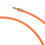 4Mm 30 Meter Orange Guide Device Nylon Electric Cable Push Pullers Duct Snake Rodder Fish Tape Wire 6