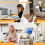 White Adjustable Embroidery Hoop Stand for Handwork, 3 in 1 Hoop/Tablet/Phone Holder Desktop Stand, Needlework Frame 5