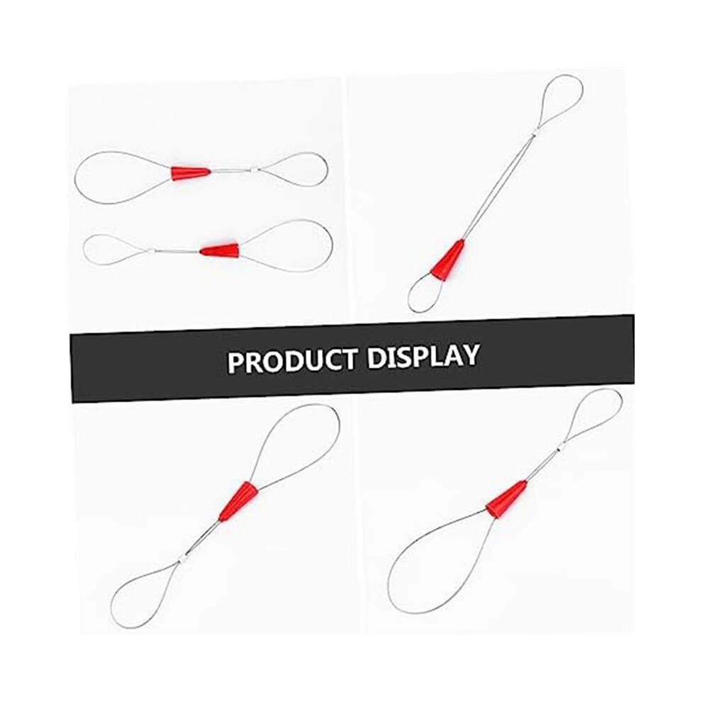 Fishing Tool 10 Pcs Threader Gadgets Wire Cable Wire Tools Cable Puller Wire Red Fish Tape Fastener Tools Electric Wire 4714039207748
