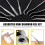 11-Piece  Diamond File Combination Set, Multi-Function Needle File Set for Woodworking, Sanding, Jewelers, Metal 1