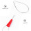 Fishing Tool 10 Pcs Threader Gadgets Wire Cable Wire Tools Cable Puller Wire Red Fish Tape Fastener Tools Electric Wire 6