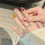 (S) Ladybug Print Fake Nails - Short & Durable 8
